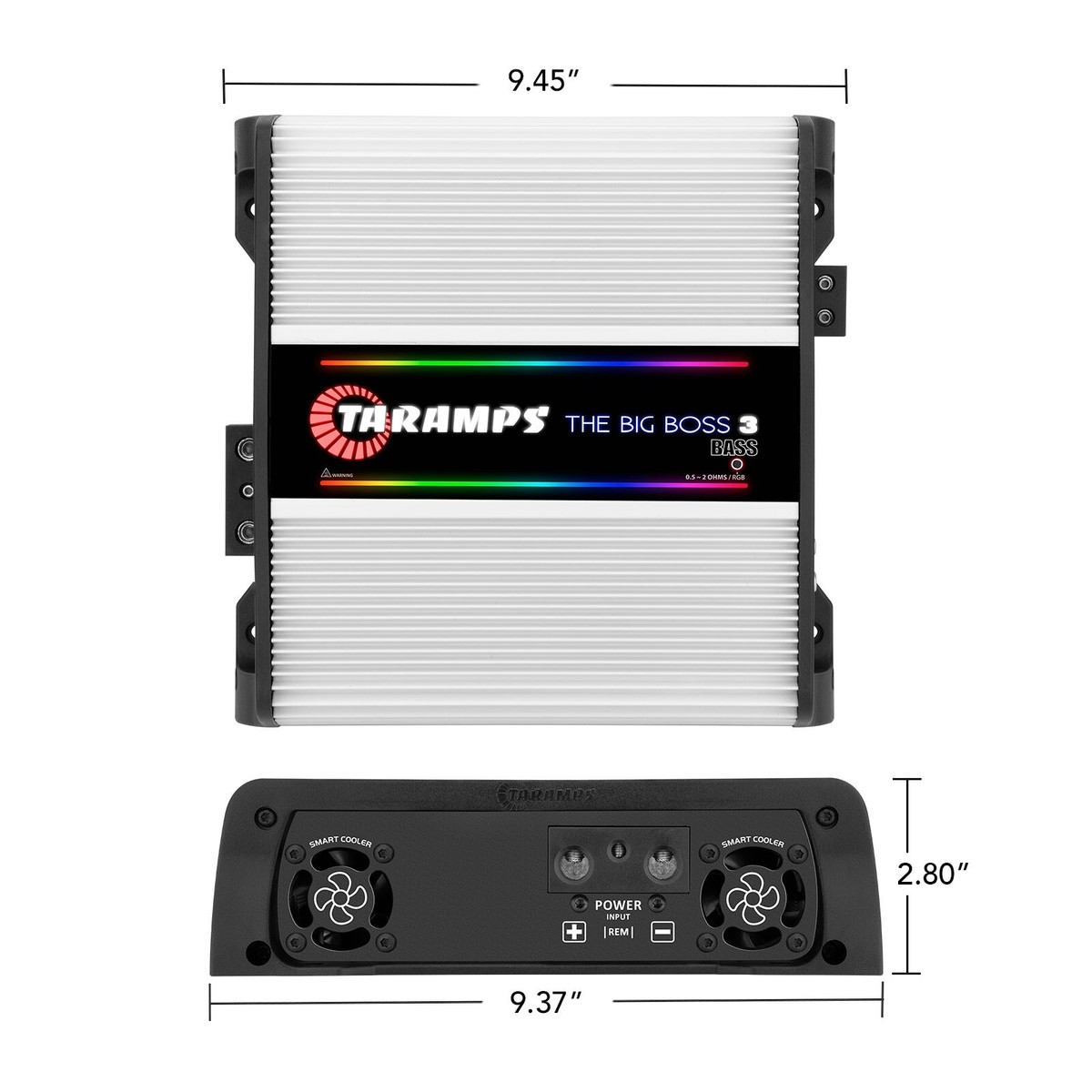 Taramps The Big Boss 3 Bass 1-Channel 3000W Car Amplifier for sale