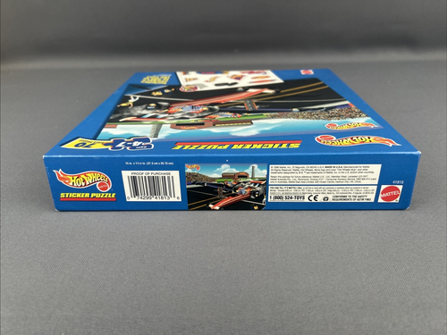 Hot Wheels 70 Piece Sticker Puzzle w/Stickers - 15" x 11-1/2" - #41815 - NIB - Picture 5 of 8