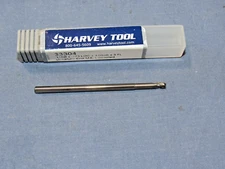 New Harvey Tool Carbide end mill 0.115" dia.X.173"LOC Sharp 0.600" Reach