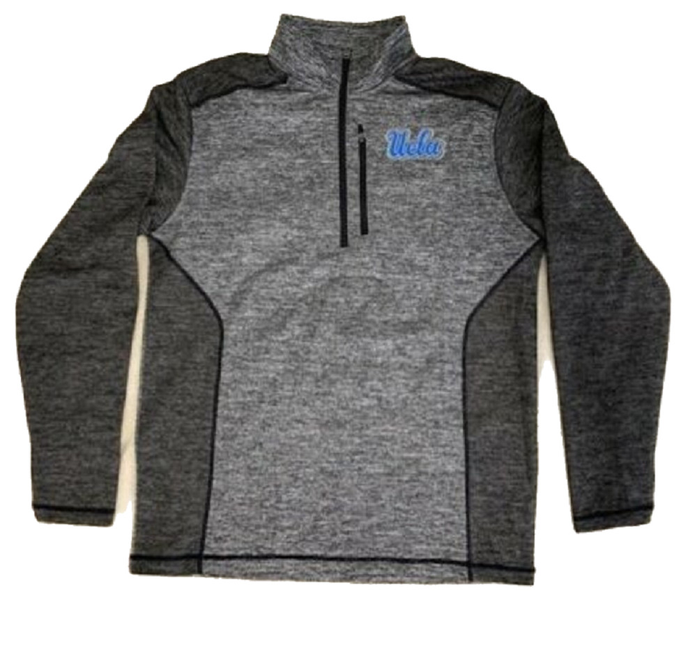 Очаровательная мужская официально лицензированная толстовка NCAA LBSU, UCLA из флиса на молнии 1/2