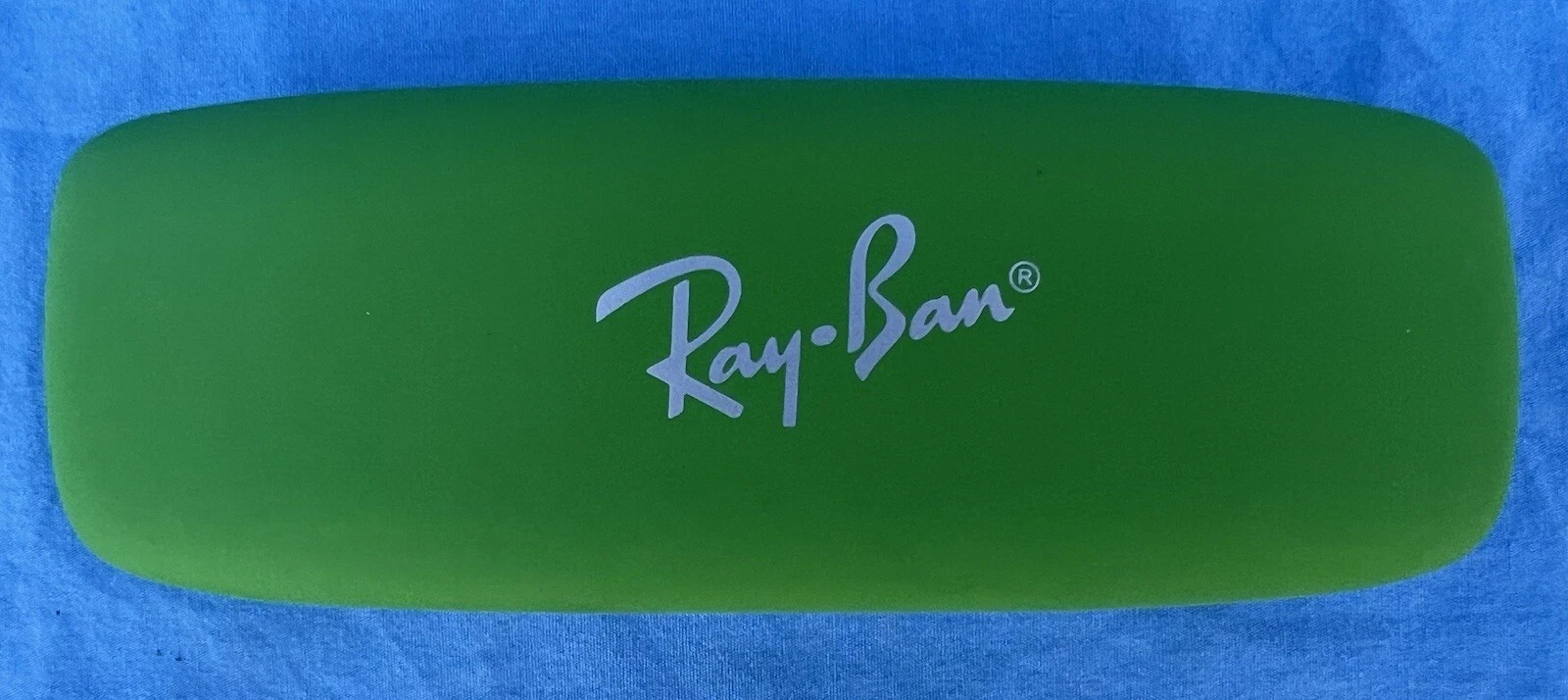 Authentic Ray Ban Hard Shell Eyeglass Glasses Sunglasses Case Green CASE ONLY