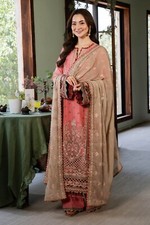 Bollywood-Style Pakistani Embroidered Chiffon Suit for Weddings  Occasions