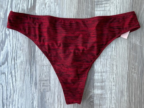 NUEVO CON ETIQUETAS PANTY TANGA VICTORIAS SECRET SATINADO LISO TODOS LOS DÍAS PERFECTO XL - Imagen 1 de 6