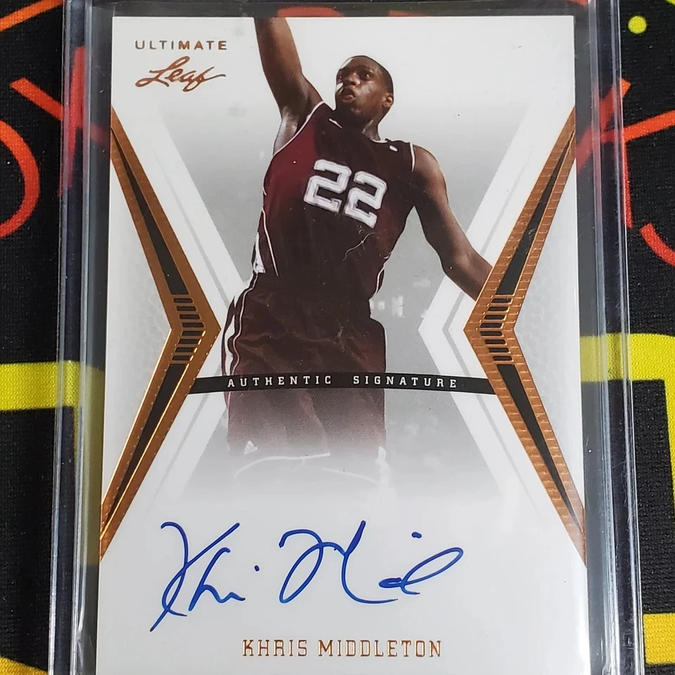 LOTE SERIE KHRIS MIDDLETON 2012 FLEER RETRO NOVATO SENSACIÓN HOJA FIRMA AUTOMÁTICA Foto 2 de 4