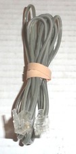 6FT Telephone Line Cord Cable RJ11 for Phone, Fax, Modem, DSL - Gray