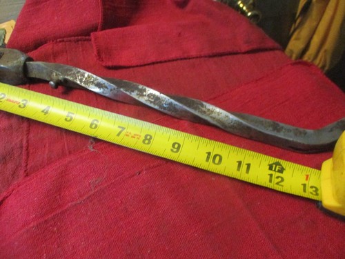 Triumph Chopper Side Stand Twisted 5/8" Square Stock 063325 - Picture 2 of 12