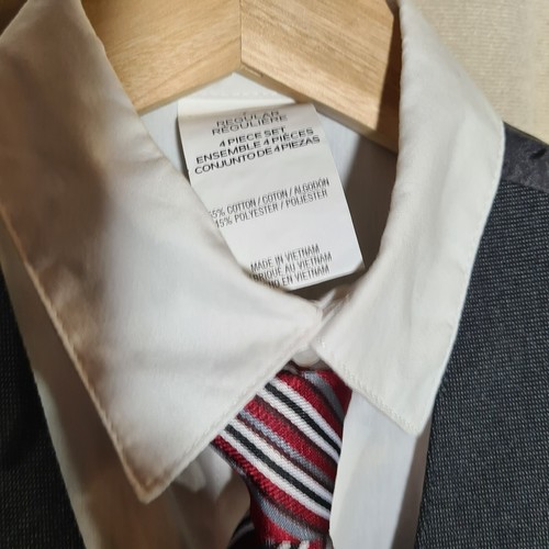 Van Heusen Shirt vest and tie Size 7 - Picture 4 of 7