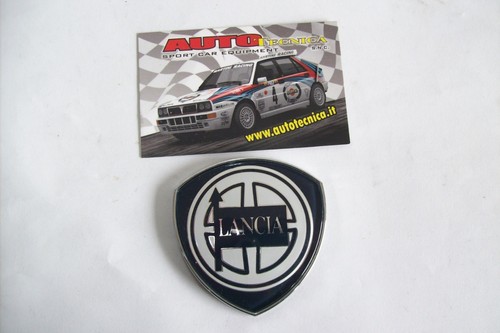 STEMMA SCUDETTO LANCIA DELTA EVOLUZIONE HF INTEGRALE LOGO THEMA PRISMA DEDRA Y - Photo 1/1