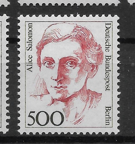 Berlin 1986 ** Satz Freimarken Dauerserie Frauen der deutschen Geschichte 02499D - Bild 18 von 18