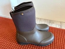 BOGS Sauvie Basin Slip-On Insulated Waterproof Boots, Men's 13, New