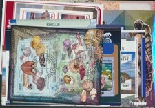 Briefmarken Motive Fische 20 verschiedene Muschel Bl&ouml;cke