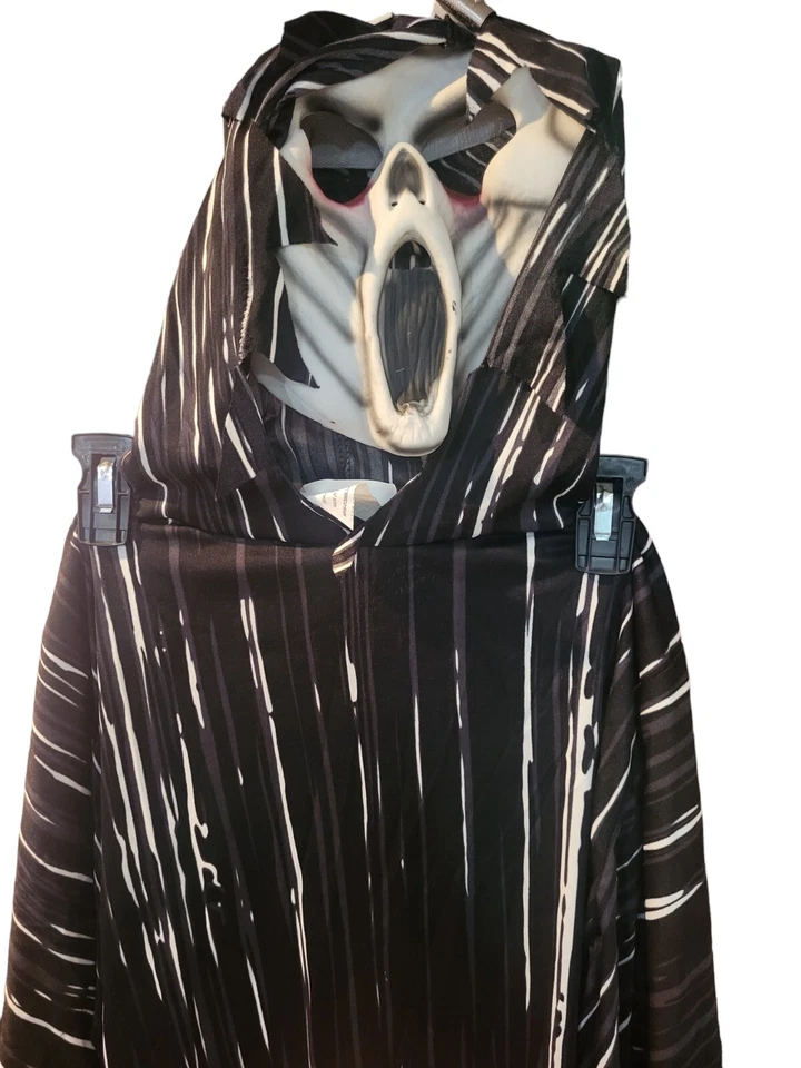 Disfraz de ghoul de terror aullante para niño para Halloween corbata de cintura mediana faltante Foto 2 de 4