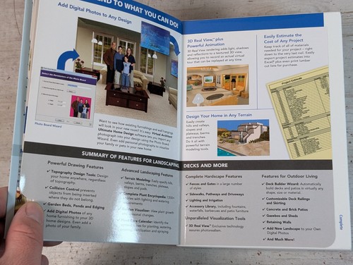 Virtual Architect Ultimate Home Design Software Home Landscape Decks Win 10 NEW - Afbeelding 9 van 14