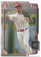 Blake Trahan Cincinnati Reds 2015 Bowman Draft Prospect