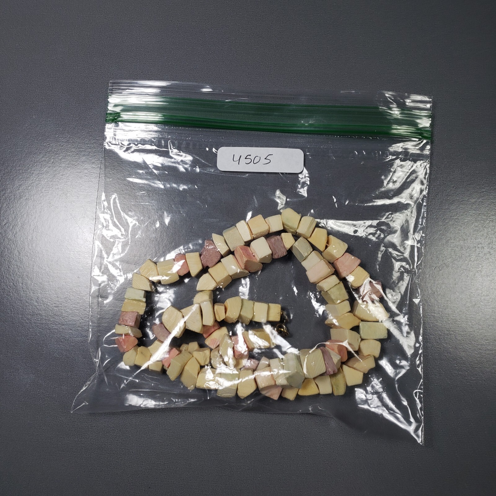 Beaded Shell Necklace Pastel Statement Retro Mid … - image 12