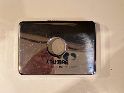 Sony Walkman WM-EX808HG Limited Edition Mirror Chrome Cassette Player, working - Picture 23 of 24
