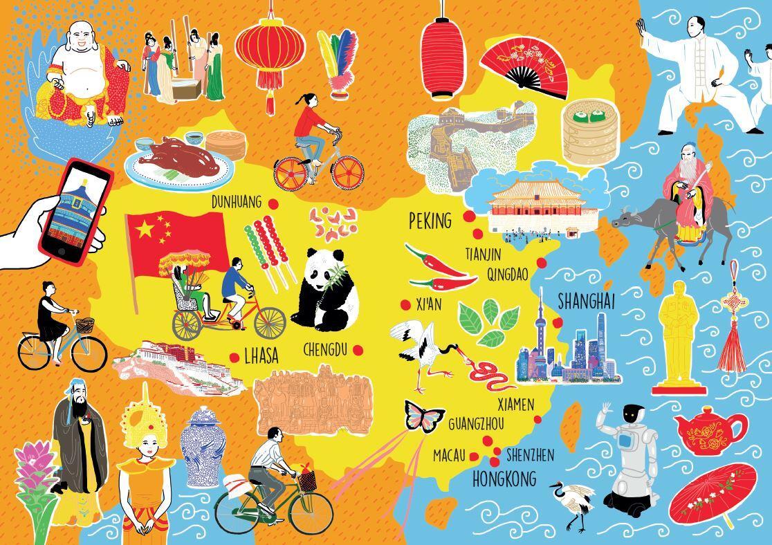 Thumbnail - China. Der Illustrierte Guide, Giulia Ziggiotti