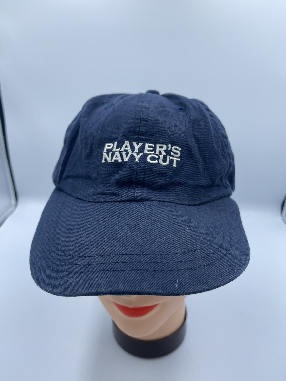 Navy Baseball Cap with Logo for Players Style HB-3-image