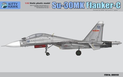 Kitty Hawk KH80169 1/48 scale SU-30MK FLANKER-C PLANE MODEL NEW