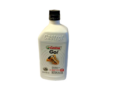 Castrol 2T Conventional Motorcycle Oil 2T Formula 1 Quart - 2STROKE CASE OF 6