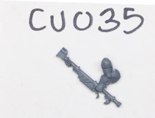 SPACE MARINES ADEPTUS CUSTODES HALBERD STAFF GAMES WORKSHOP WARHAMMER CU035