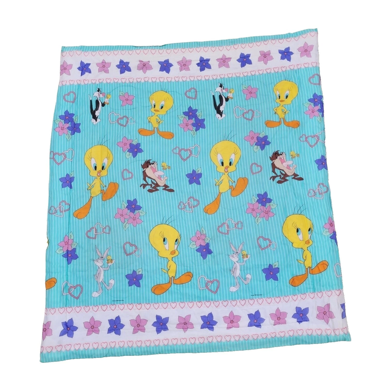 Corazones rectangular Dibujos animados y personajes cobijas y Mantas