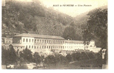 (S-11672) FRANCE - 07 - PONT DE VEYRIERE POSTCARD EXTERIOR OVERVIEW PREVO