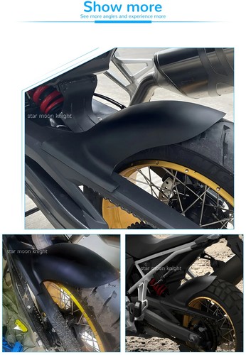 Rear Fender Hugger Mudguard Splash Guard Huggers Mudguard For BMW F800GS F900GS - Picture 13 of 15