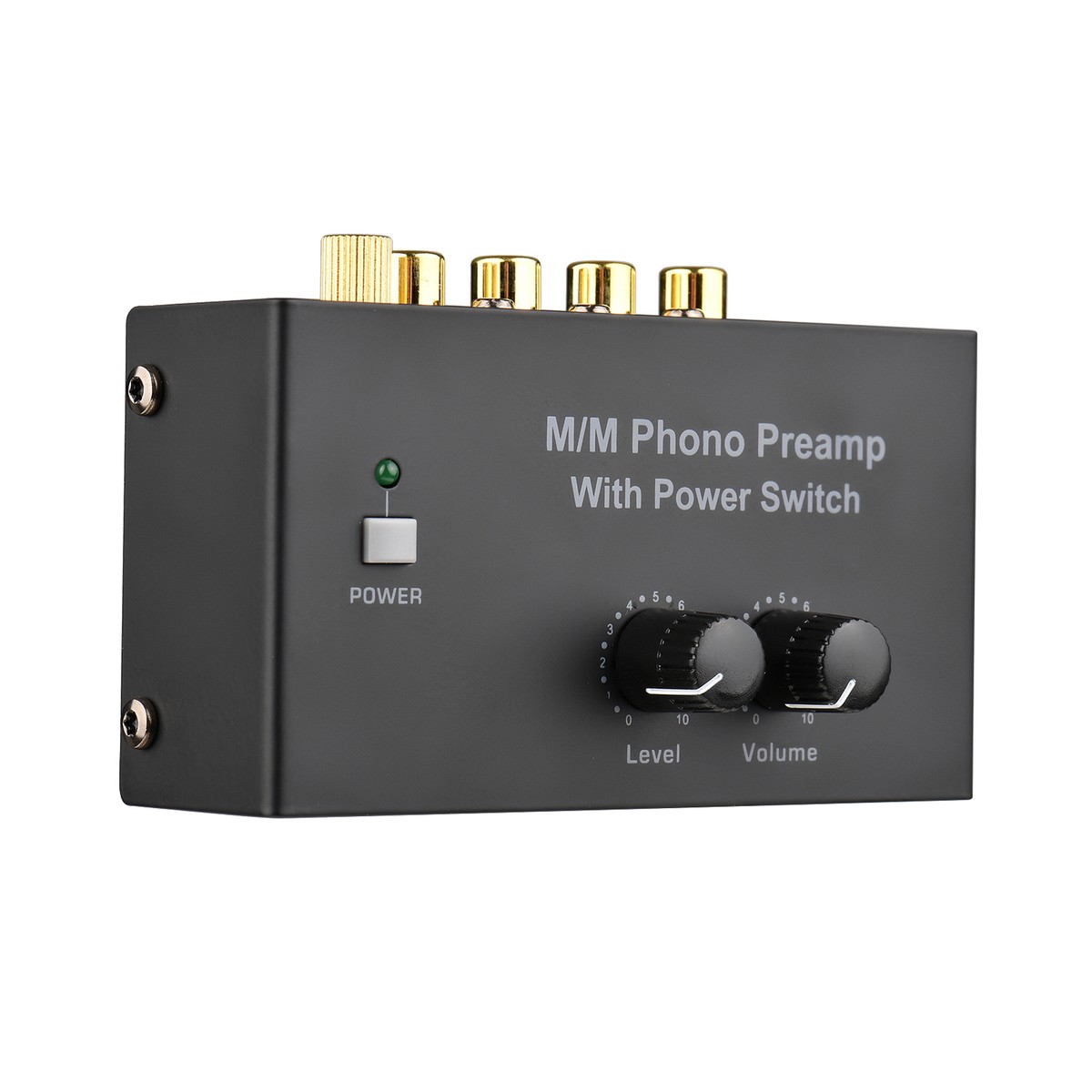 M/M Phono Preamp W/ Power Switch Ultra-compact Preamplifier Level