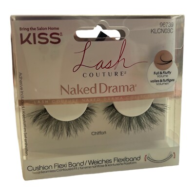 KISS,Lash Couture Naked Drama Collection Künstliche Wimpern mit Kleber96739 NEU