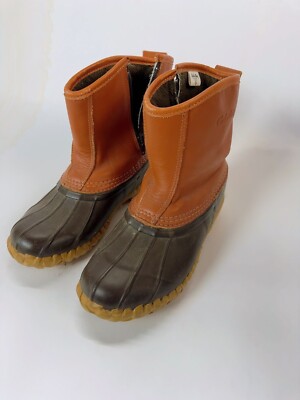 Cabela’s steel shank tall waterproof duck boot men’s 8 Cabelas Duck Boots Steel Shank Mens Size 8 Waterproof Lace  main image 3