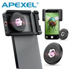 Phone Macro Lens 100X Magnification Microscope for Android/iPhone with LED Light