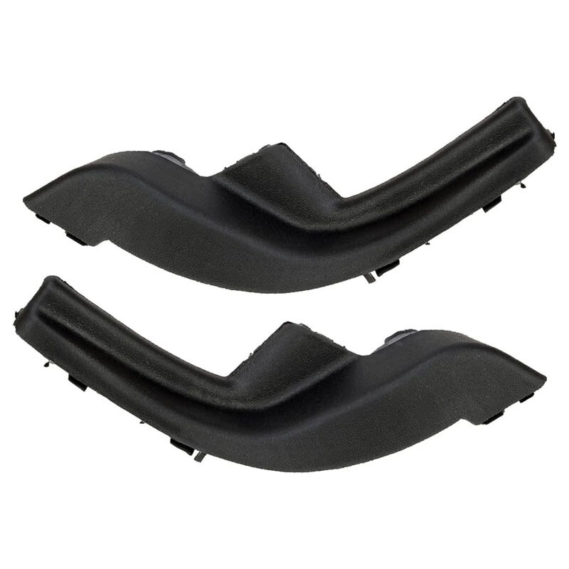 Pair Of Windshield Wiper Side Cowl Extension Cover Trims For Hyundai Elantra HD 2006-2010 – Black Plastic, No Drilling