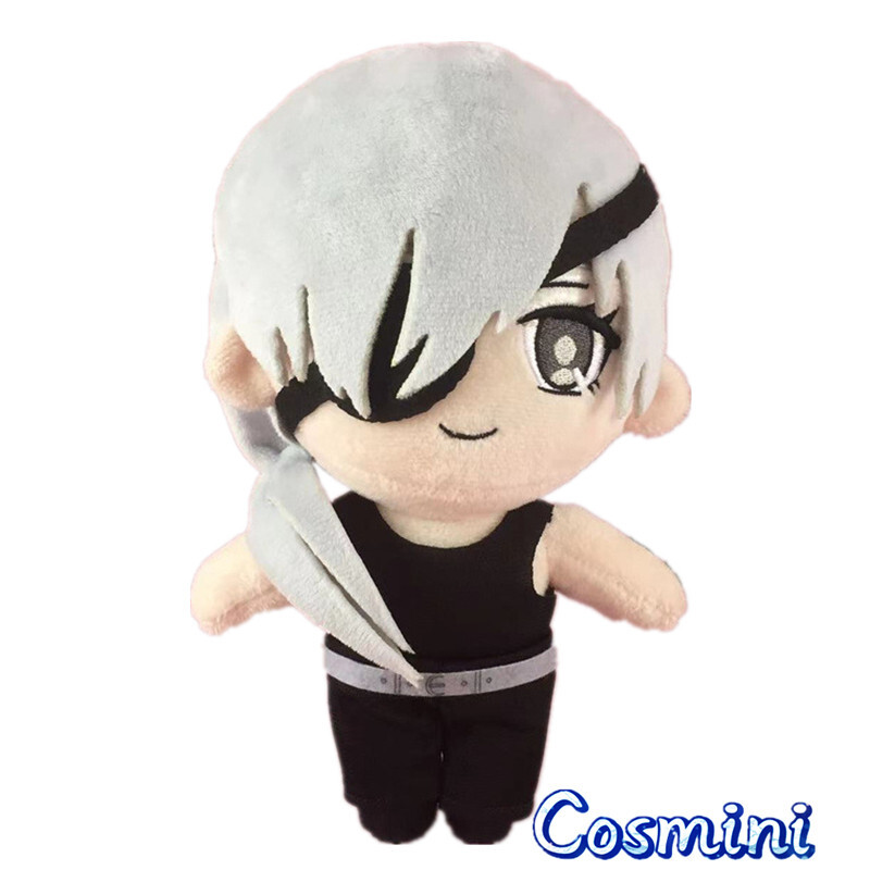20cm Anime Chainsaw Man Quanxi Plush Doll Soft Stuffed Pillow Toy
