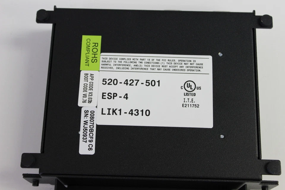 AVOCENT EQUINOX 990486-001 ESP-4 SERIAL HUB 4 PORT DB9M 520-427-501 NEW OPEN BOX - Image 3 of 4