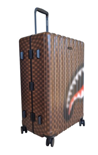 SPRAYGROUND valigia full size da viaggio blur 910CL237NSZ marrone nero - Picture 4 of 9