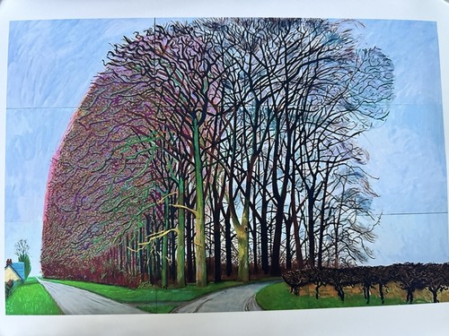 David Hockney Bigger Trees Near Water Print Unframed - 第 3/6 張圖片