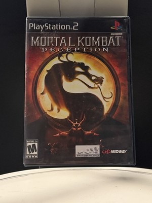 PS2~MORTAL KOMBAT: DECEPTION W/MANUAL