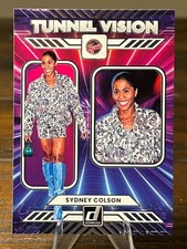 2025 Panini Donruss WNBA #11 Sydney Colson Tunnel Vision Indiana Fever