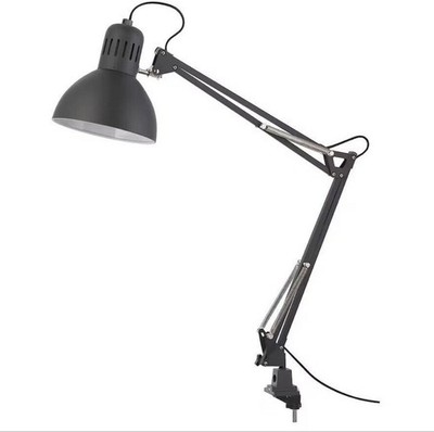 IKEA TERTIAL Work Lamp, Dark Gray (203.554.34) NEW bulb included