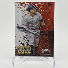 Aaron Judge Greatest Hits  CARD TOPPS YANKEES MVP  