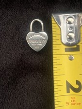 Tiffany  Co Return To Small Heart Tag Pendant Top Silver 925 Tag only Vintage