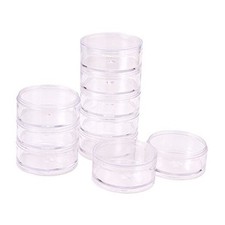 2 Sets 5 Layer Cylinder Stackable Bead Containers 15ml 5 Layer 8 2.8x1.3"