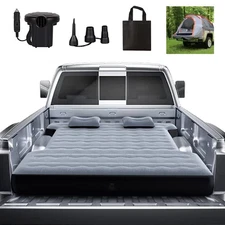 hufaut Camping Pickup Truck Bed Air Mattress Thicken Sleeping Pad for 5.5-5.8...
