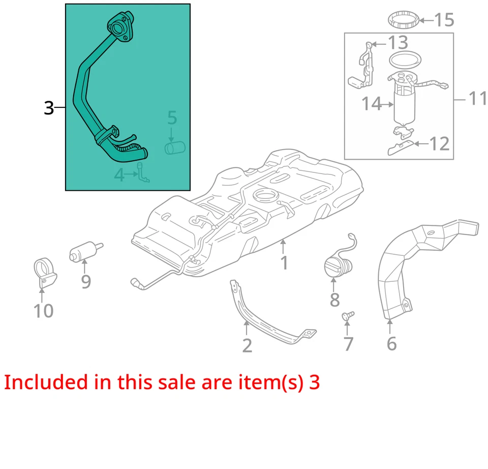 OLDSMOBILE CHEVROLET SILHOUETTE VENTURE PIPE ASM F/TNK FIL 10236227 1997-1998 Foto 2 de 3