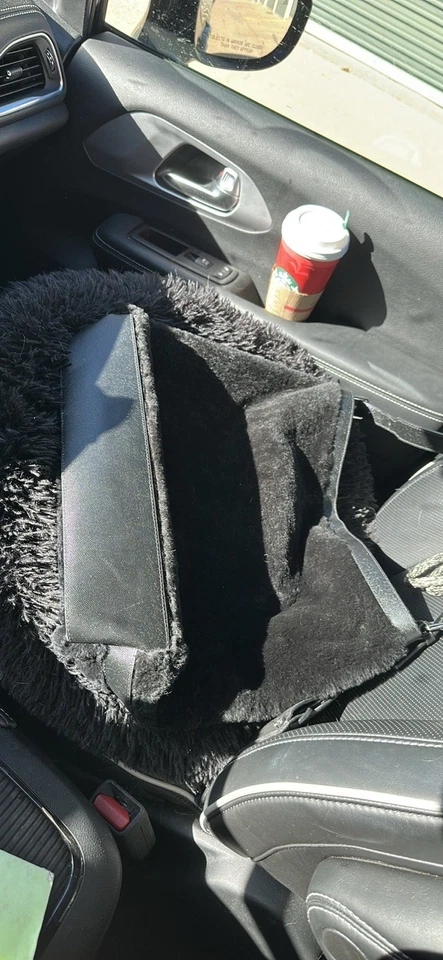 ~LA*CANADIENNE*NEW*Blk*Shearling*Hobo*ToteBag…*Retails$525.00… - Image 4 of 4