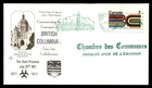 Mayfairstamps Canada FDC 1971 British Columbia entry into the confederation rose