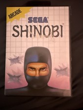 Shinobi (Sega Master System SMS) Game + Box + Hangtag