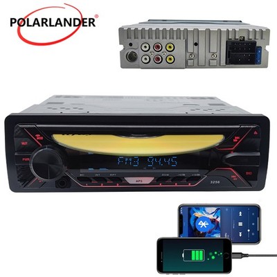Car Radio USB SD AUX FM Stereo Receiver CD DVD Player 1 DIN Bluetooth Hands Free