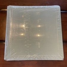 Creative Memories Album 12"x12" Sage Green Meadows 15 Natural Pages Silver Trim